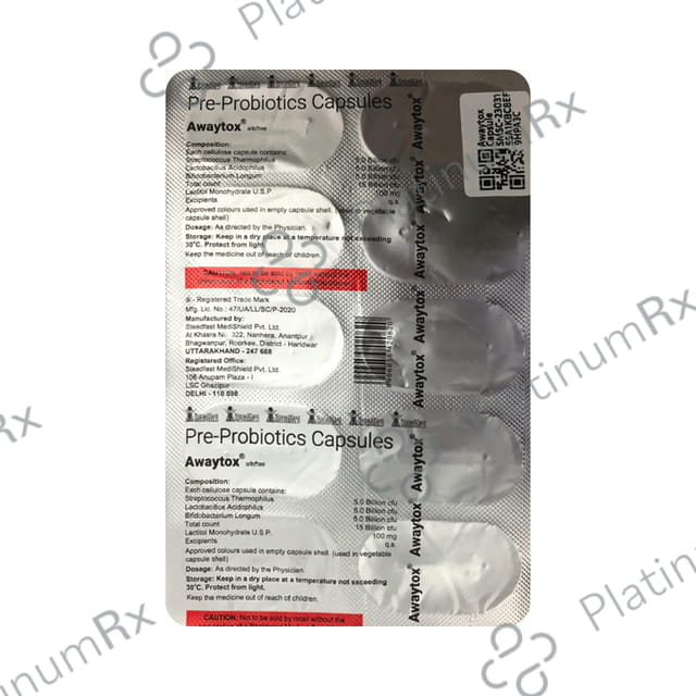 Awaytox Capsule 10s