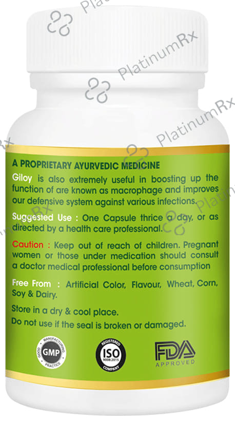 Vitagreen Giloy 500mg Capsule