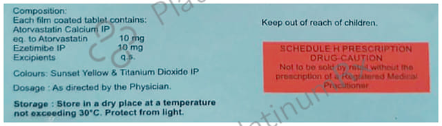 Lipikind EZ 10mg/10mg Tablet