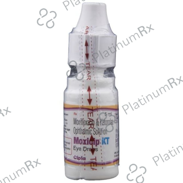 Moxicip KT Eye Drop 5ml