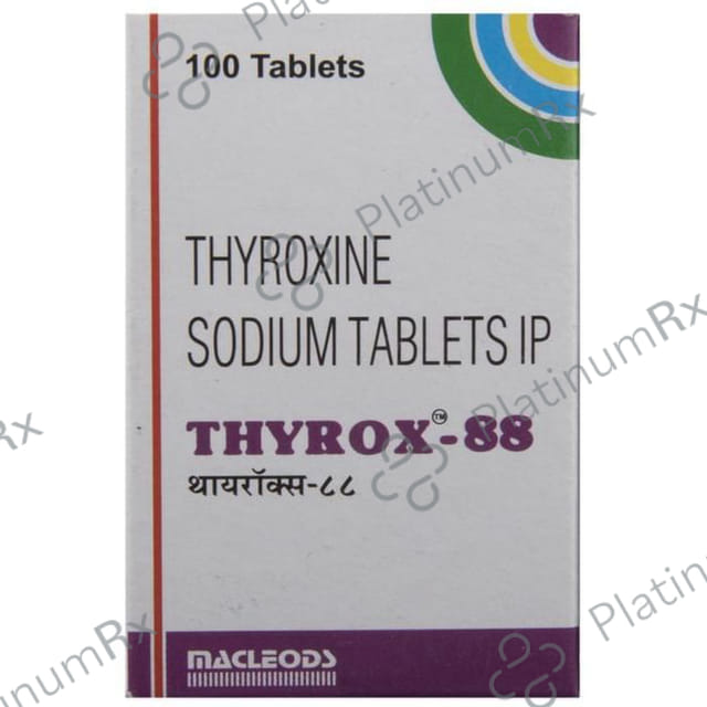 Thyrox 88mcg Tablet 100s