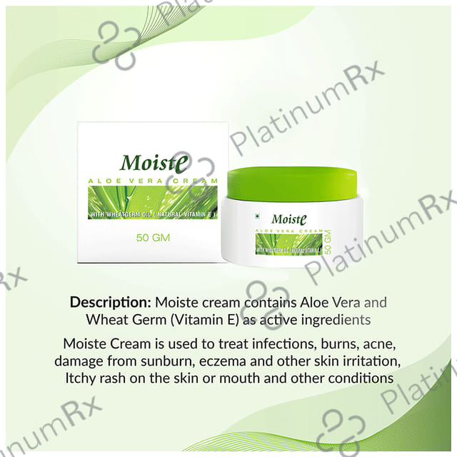 Moiste Aloe Vera Moisturising Cream 50gm