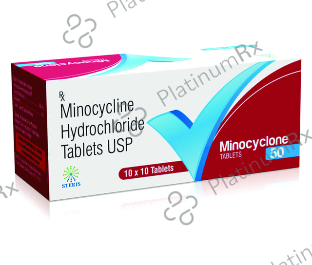 Minocyclone 50mg Tablet 10s