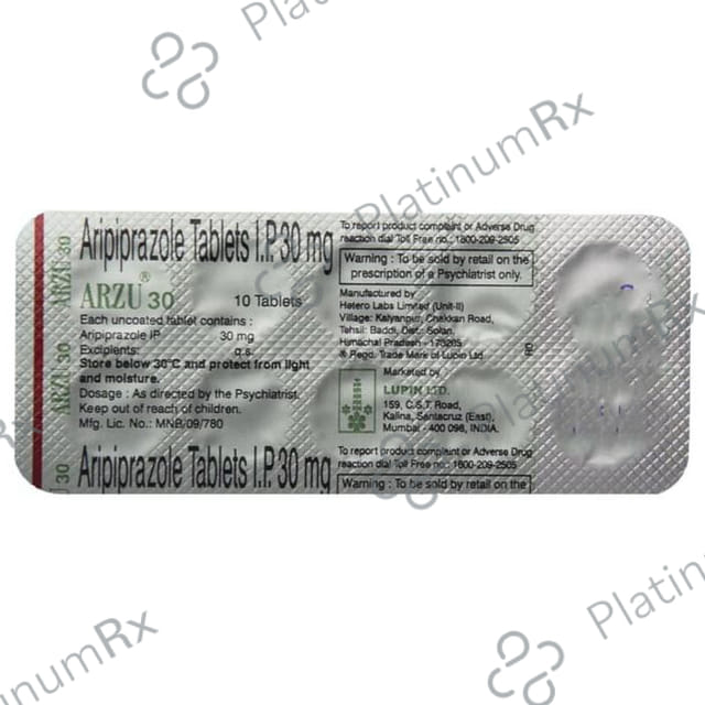Arzu 30mg Tablet 10s