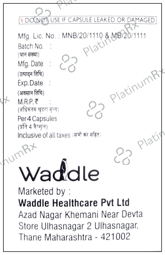 Wad 60000IU Softgel Capsule 10s