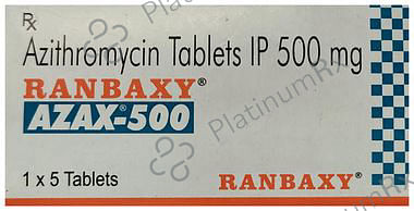 Azax 500 Tablet 5 Tablet