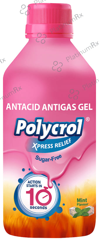 Polycrol Antacid Mint Gel 200ml