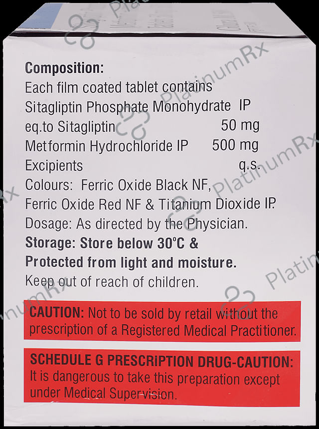 Glura M 500/50mg Tablet 15s