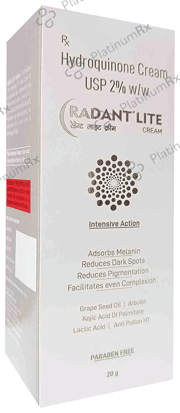 Radant 2% Lite Cream 20ml