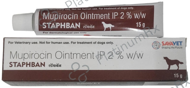 Staphban 2% Pet Ointment 15gm