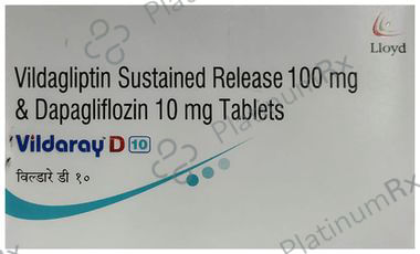 Vildaray D 10/100mg Tablet 15s