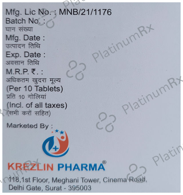 Tenkrez-M 500 Tablet SR