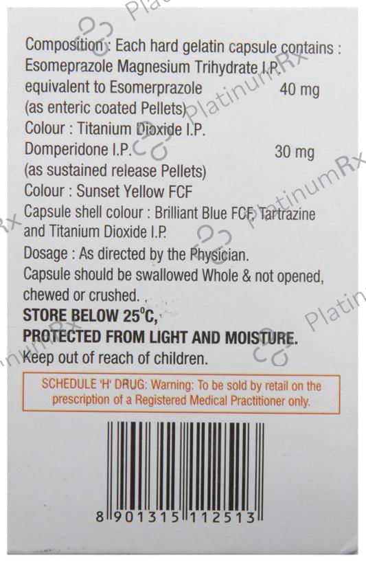 Izra D 40/30mg Capsule SR 10s
