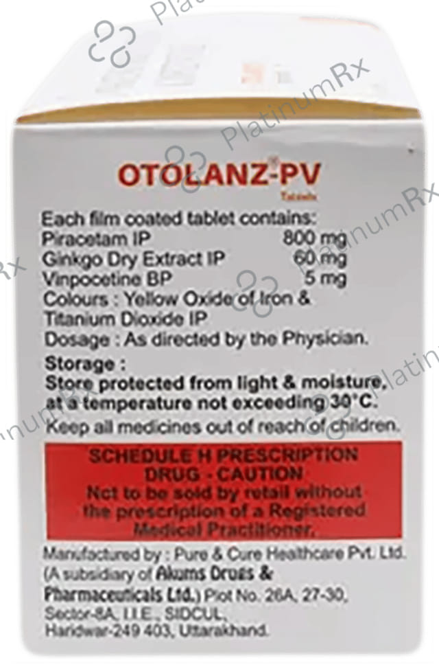 Otolanz PV Tablet 10s