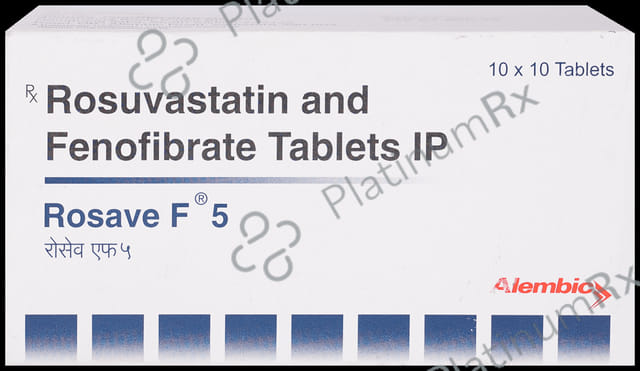 Rosave F 5/160mg Tablet 10s