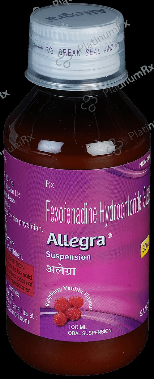 Allegra Suspension Raspberry & Vanilla