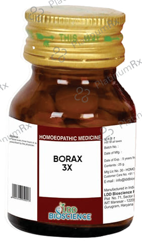 LDD Bioscience Borak 3X 25 gm