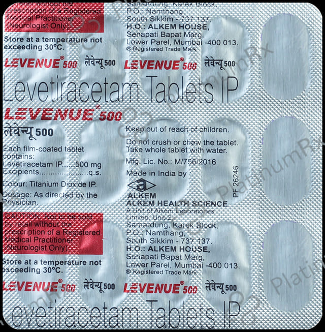 Levenue 500mg Tablet 15s