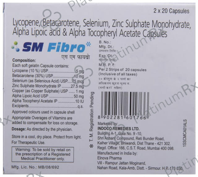 SM Fibro Capsule 20s