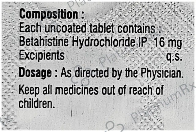 Betleods 16mg Tablet 10s