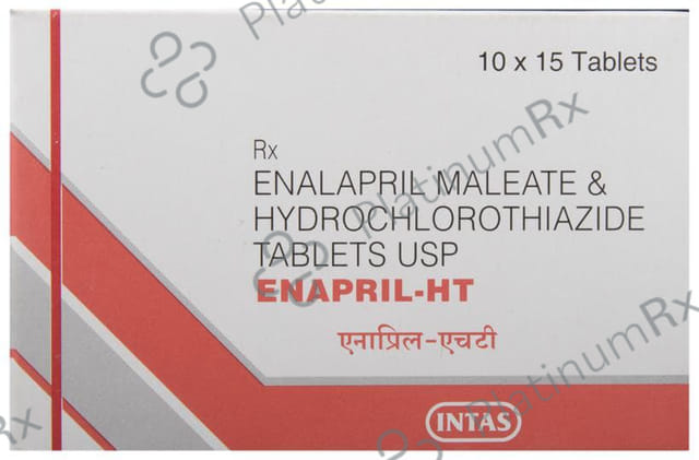 Enapril HT 10/25mg Tablet 15s