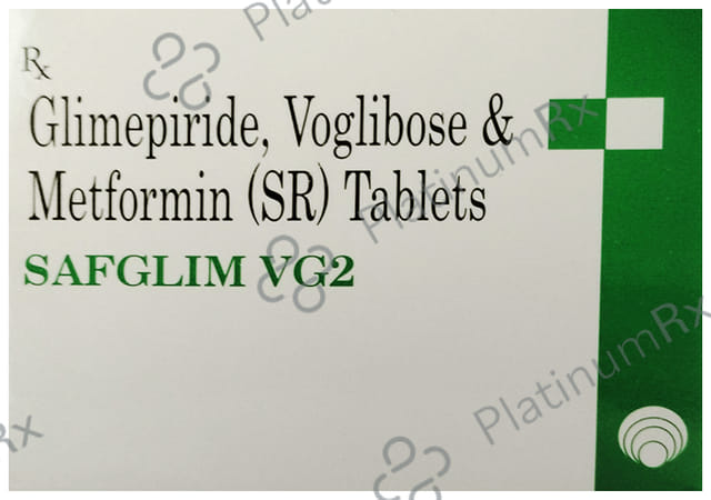 Safglim VG 2mg Tablet