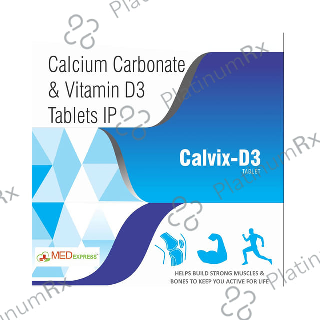 Calvix D3 Tablet 15s