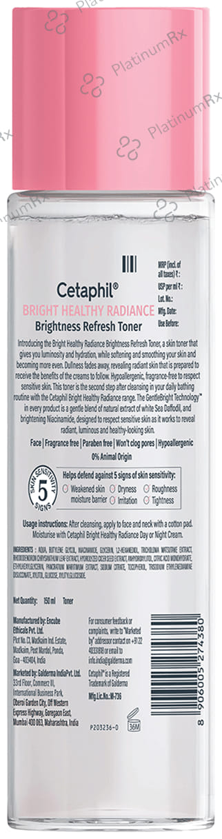 Cetaphil Brightness Refresh Toner 150ml