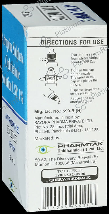 Atropine 1% Eye Drop 5ml
