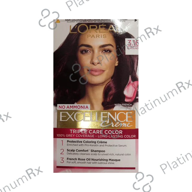 Loreal Excellence Creme Triple Care Color Burgundy
