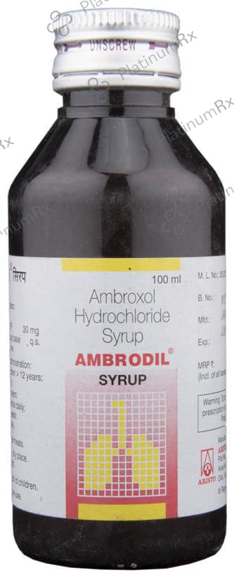 Ambrodil 30mg Syrup 100ml