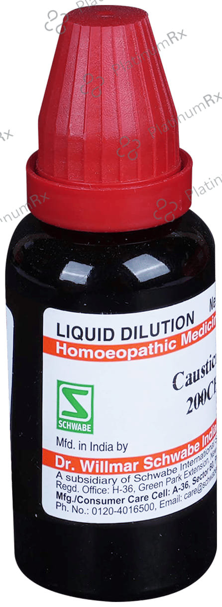 Dr Willmar Schwabe India Causticum Dilution 200 CH