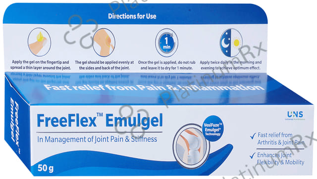 Freeflex Emulgel 50gm
