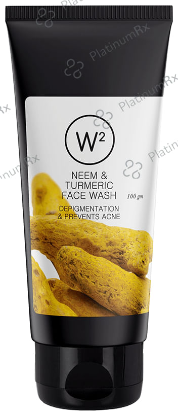 W2 Neem and Turmeric Face Wash