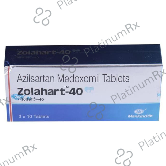 Zolahart 40mg Tablet 10s