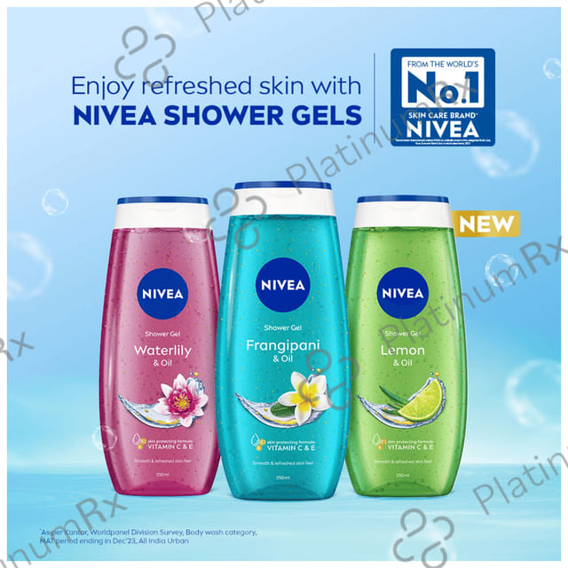 Nivea Nivea Shower Gel Frangipani & Oil 125 ml