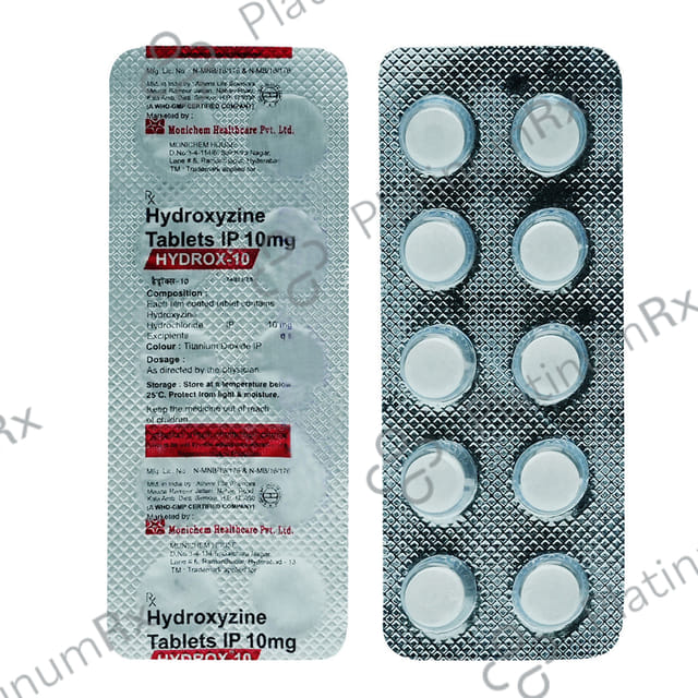 Hydrox 10mg Tablet