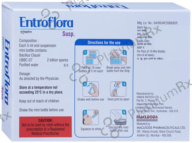 Entroflora 2B Suspension 5ml