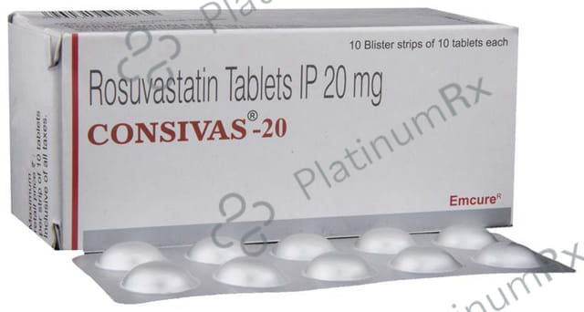 Consivas 20mg Tablet 10s