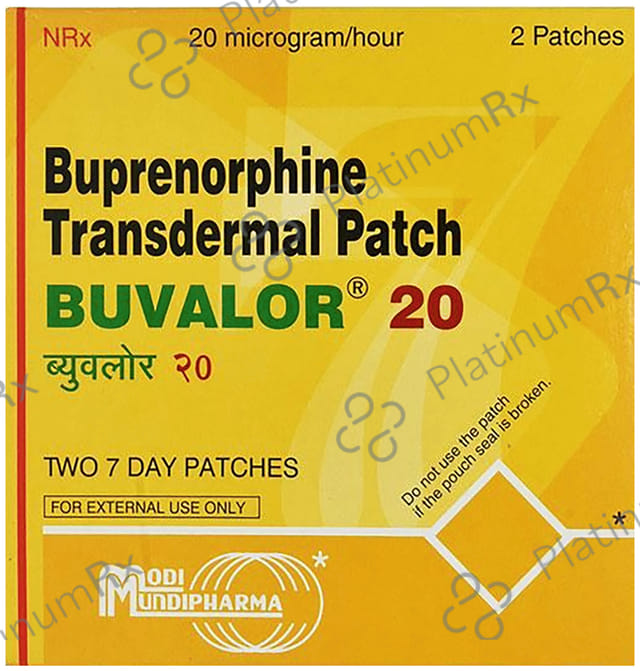 Buvalor 20mg Transdermal Patch