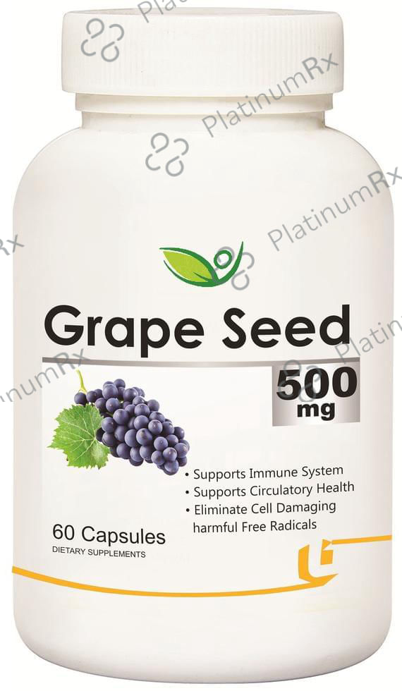 Biotrex Grape Seed 500mg Capsule