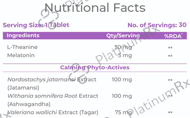 Hohner Natural Sleep Care Melatonin Tablet