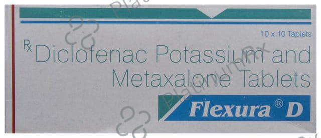 Flexura D 50/400mg Tablet 10s