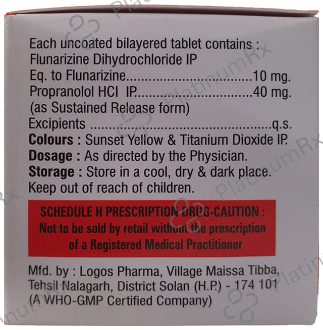 Flunasys P 40mg/10mg Tablet