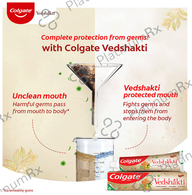Colgate Swarna Vedshakti Toothpaste 100gm