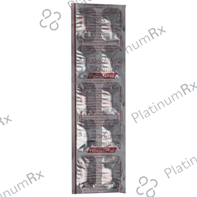 Fluvoxin 50mg Tablet 10s