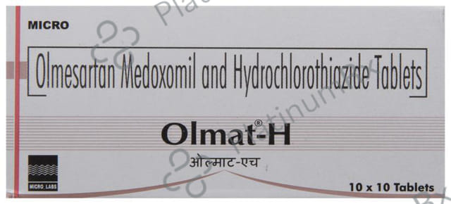 Olmat H 12.5/20mg Tablet 10s