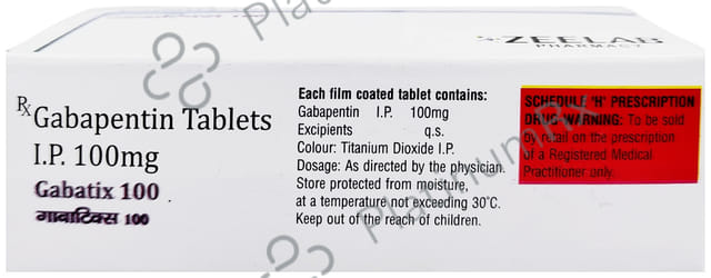 Gabatix 100mg Tablet 10s