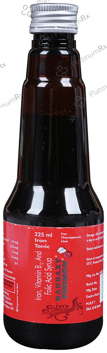 Ferimon 15mcg/110mg/1.5mg Syrup 225ml