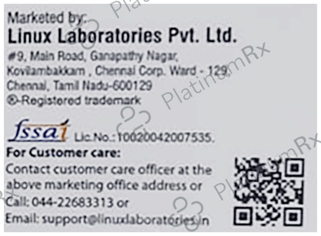 Qlino 150/600/10mg Capsule 10s
